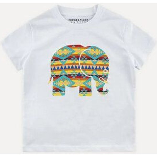 Trendsplant Kid's Organic Navajo Classic T-Shirt White