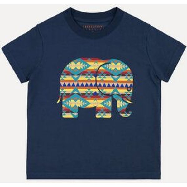 Kid's Organic Navajo Classic T-Shirt Trendsplant Blue