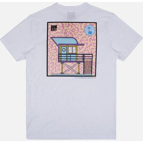 Antonyo Marest x Trendsplant Art Hut T-Shirt White