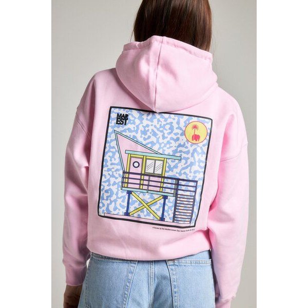 Women's Antonyo Marest x Trendsplant Oversized Hoodie Gum Pink