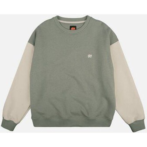 Trendsplant Women's Color Block Oversized Sweatshirt Iron Veil