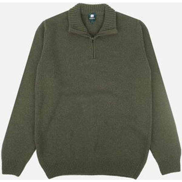 Trendsplant Bernia Quarter Zip Knit Sage