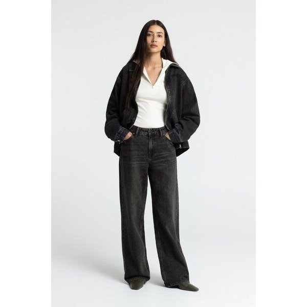 Kings Of Indigo JOAN | VILMA BROWN BLACK WORN