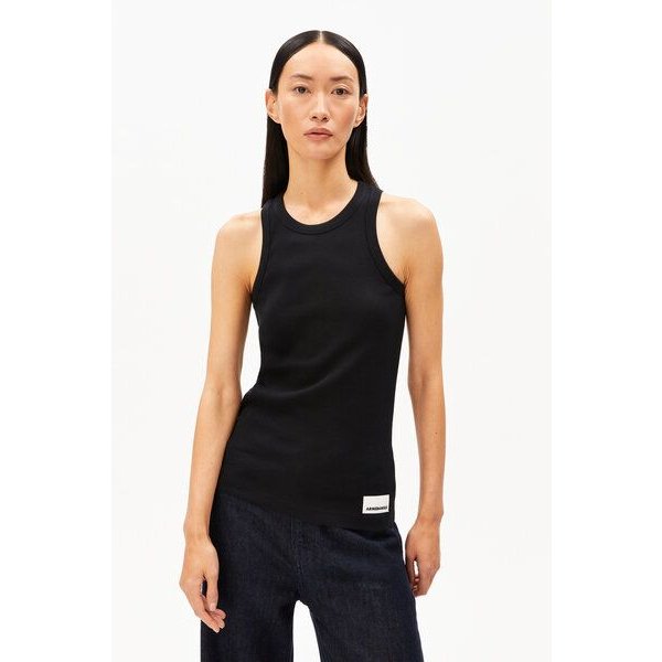 ARMEDANGELS KANITAA Damen Ripp-Top aus Bio-Baumwoll Mix