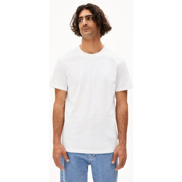 ARMEDANGELS MAARKOS Herren Heavyweight T-Shirt aus recyceltem Baumwoll Mix