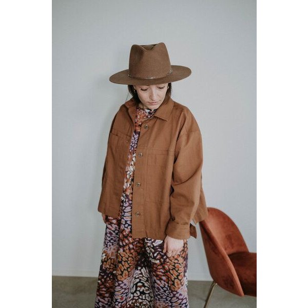 FARM UM'S HERZ Fieldjacket -Overshirt Biobaumwolle
