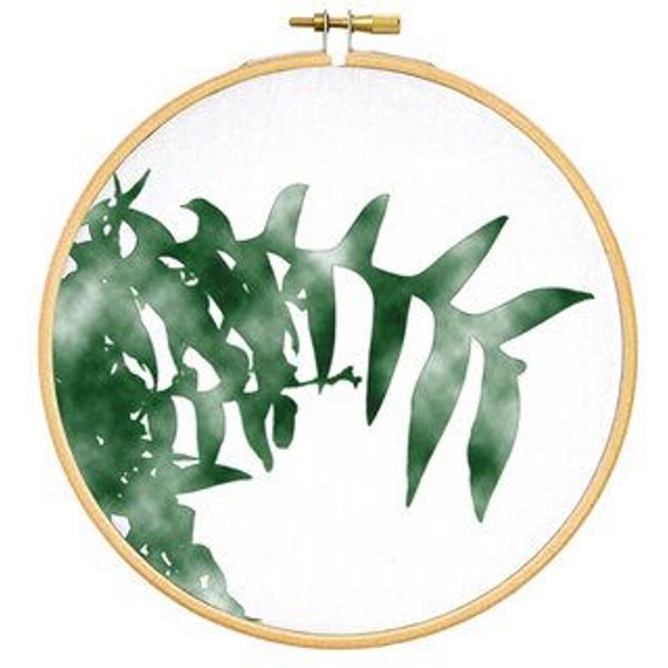 renna deluxe Urban Jungle im Stickrahmen – verschiedene Motive