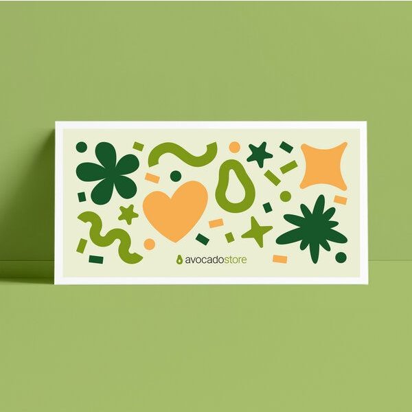 Avocado Store Wunschbetrag Gutschein als druckfähige PDF per E-Mail ab 10€ - Celebration