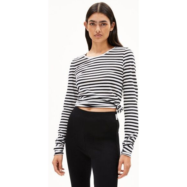 ARMEDANGELS EINIAARA STRIPES Damen Longsleeve aus Bio-Baumwolle