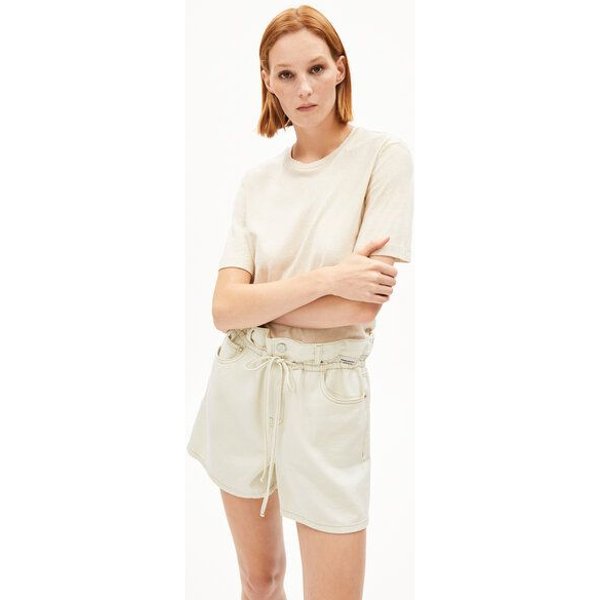 ARMEDANGELS LUALAA Damen T-Shirt aus Leinen-Mix