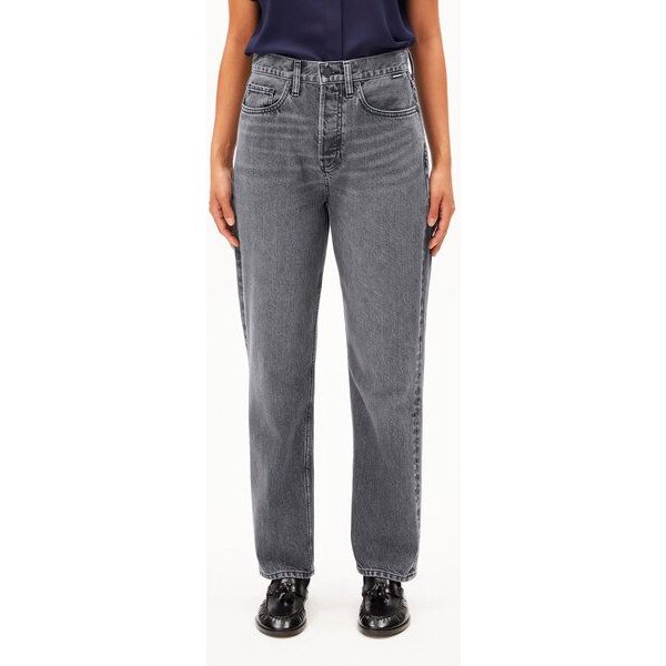 ARMEDANGELS AAIKALA Damen Straight Jeans High Waist recycelte Baumwolle