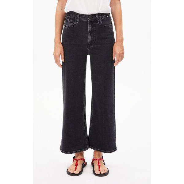 ARMEDANGELS MURLIAA CROPPED Damen Wide Jeans recyclter Baumwoll Mix Comfort-Stretch