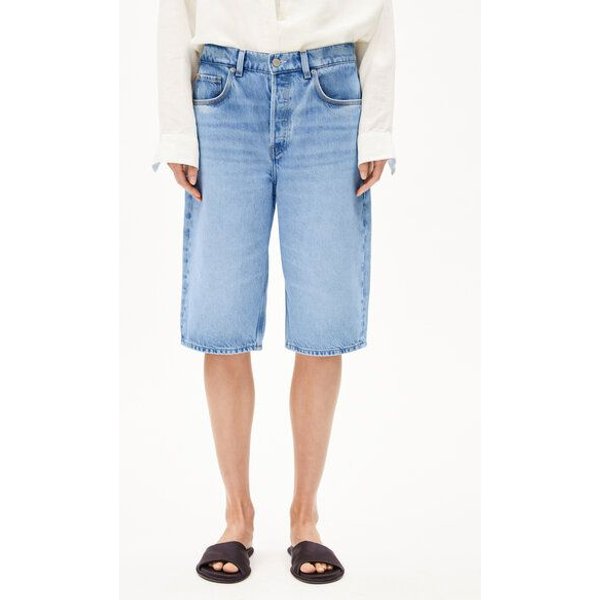 ARMEDANGELS DAANY Damen Jeans Shorts aus Hanf-Mix