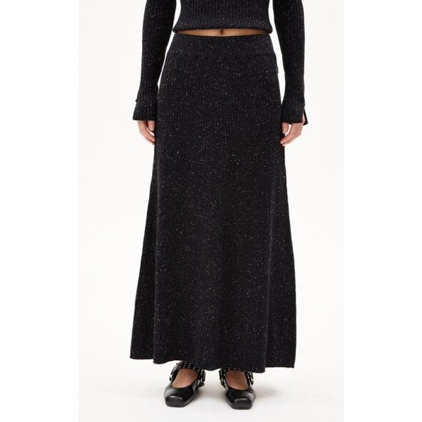 ARMEDANGELS HANAA TWEED Damen Strickrock aus recyclem Bio-Woll Mix