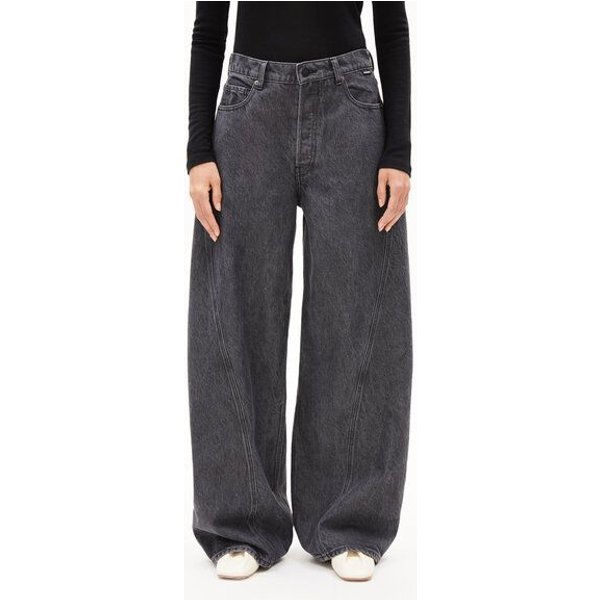 ARMEDANGELS AALTHEA BARREL Damen Wide Leg Mid Waist aus Lyocell Baumwoll Mix