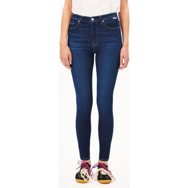 ARMEDANGELS INGAA Damen Skinny Jeans aus Baumwoll Mix