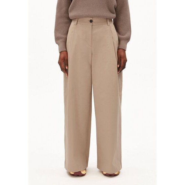 ARMEDANGELS WIDE CHINO TWILL Damen Webhose aus Bio-Baumwoll Mix