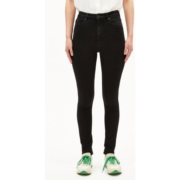 ARMEDANGELS INGAA Damen Skinny Jeans High Waist Bio-Baumwoll Mix X-Stretch