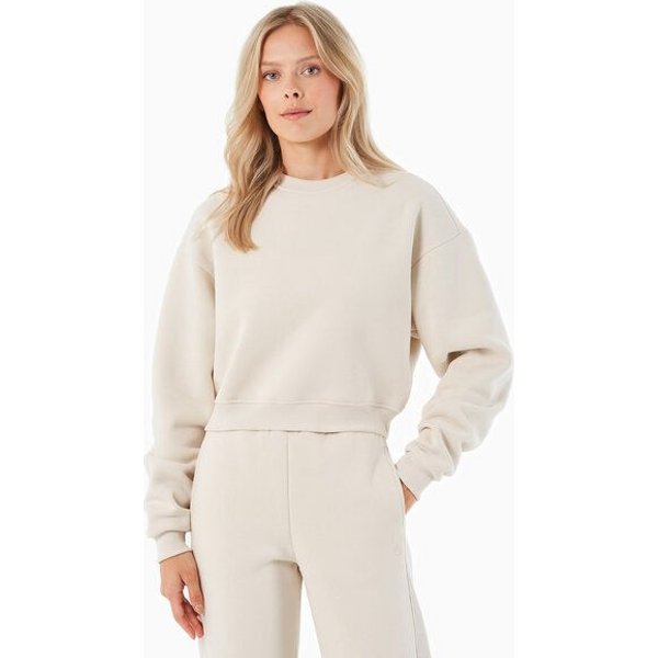 ORGANICATION SILLIVIA | Essentials Crop-Sweatshirt aus Bio-Baumwolle und recyceltem Polyester