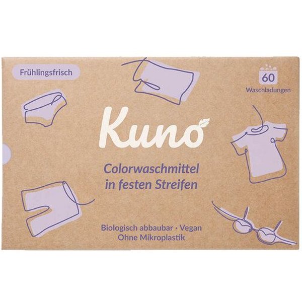 Kuno 60er Color Waschmittelstreifen für bunte Kleidung