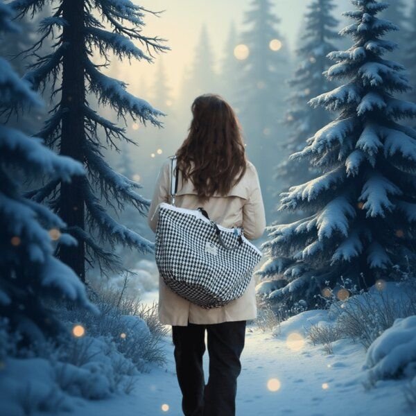 REFISHED fair fashion e.U. SOULMATE TWEED ZIP | Limitierte Edition Tasche