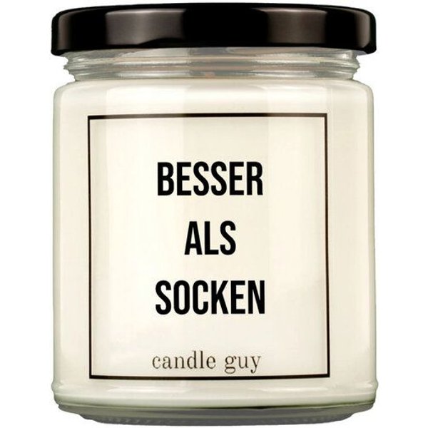 Candle Guy Duftkerze Besser als Socken. aus Sojawachs