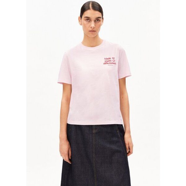 ARMEDANGELS LUALAA EMBRO Damen T-Shirt aus Bio-Baumwolle