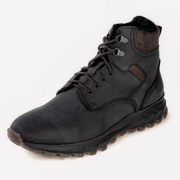 Fairticken Gefütterte vegane Winter Outdoor-Stiefel LOURO Men in Nubuk-Optik
