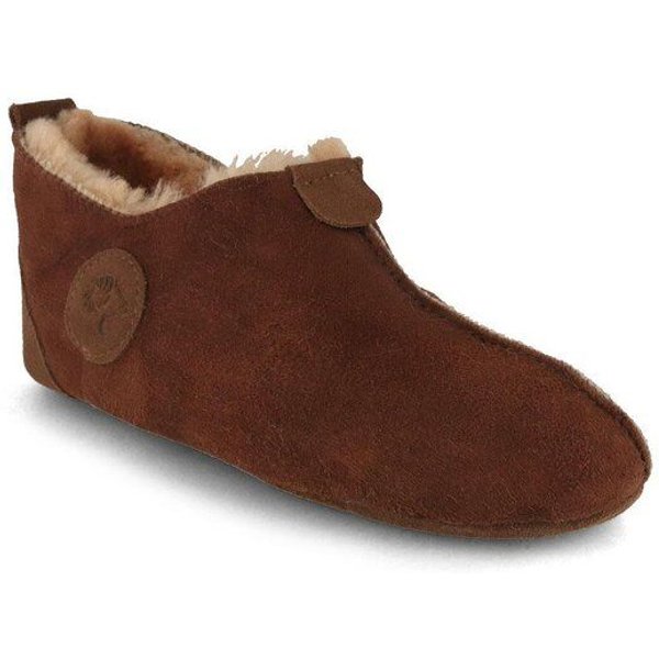 Lammbock® Warme Lammfellhausschuhe 'Texel'