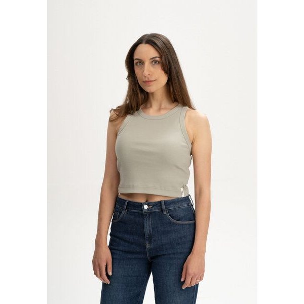 MELA Cropped Ripp Tanktop Style PRISHA