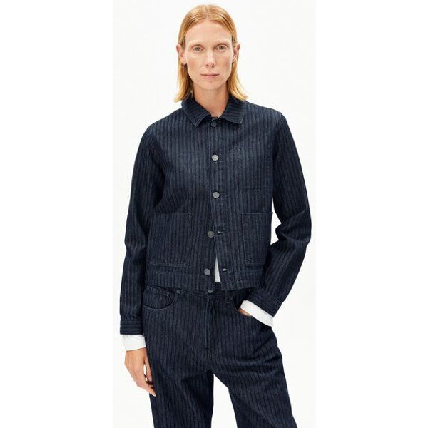 ARMEDANGELS HERRINGBONE DENIM Damen Jeansjacke aus Bio-Baumwolle