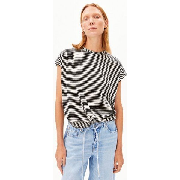 ARMEDANGELS SLUB JERSEY STRIPE Damen T-Shirt aus Bio-Baumwolle