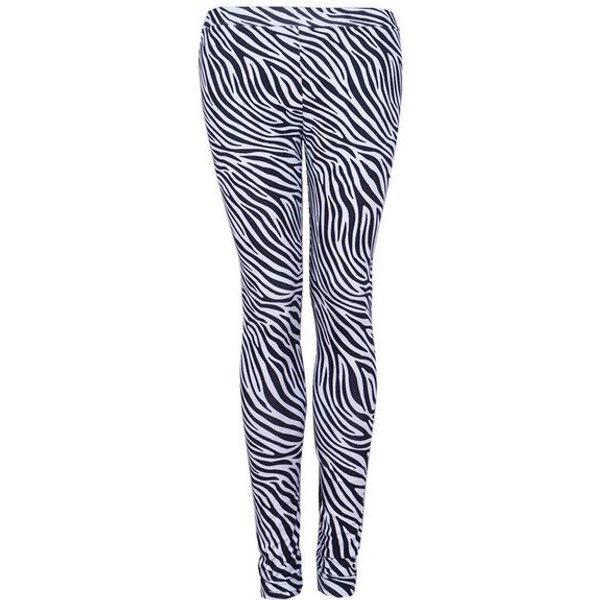 Lena Schokolade Zebra Leggings aus Bio-Baumwolle