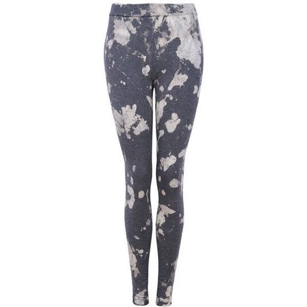 Lena Schokolade Grey cloudy Leggings aus Bio-Baumwolle