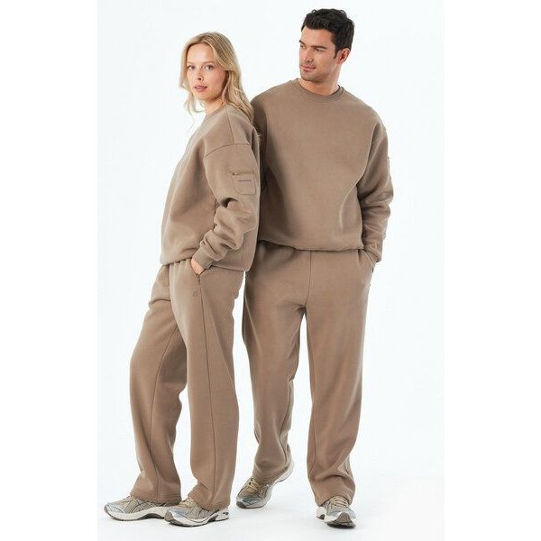 ORGANICATION POLLEN | Essentials Travel Unisex Jogginghose aus Bio-Baumwolle & Recyceltem Polyester
