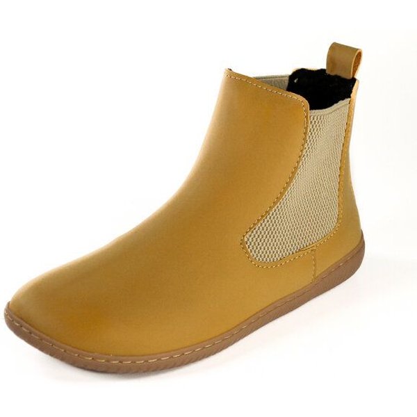 Fairticken Gefütterte vegane Barefoot Chelsea Boots ABELA