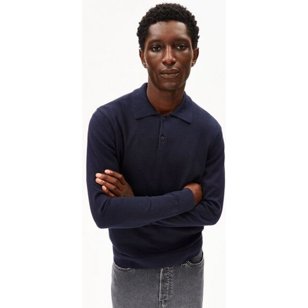 ARMEDANGELS KNIT POLO Herren Polo aus Bio-Baumwolle