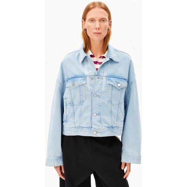 ARMEDANGELS PAASITHE DENIM Damen Jeansjacke aus recyceltem Baumwoll Mix