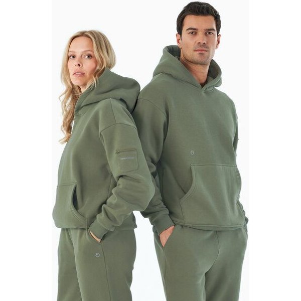 ORGANICATION HARVINN | Essentials Travel Unisex Hoodie aus Bio-Baumwolle und recyceltem Polyester