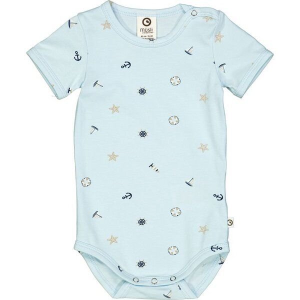 Fred's World by Green Cotton "Green Cotton" Body Kurzarm Maritim