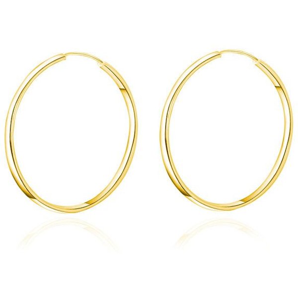 ELEKTROPULLI Coole & Zeitlose, feine Creolen in 8mm - 80mm / 13 Größen