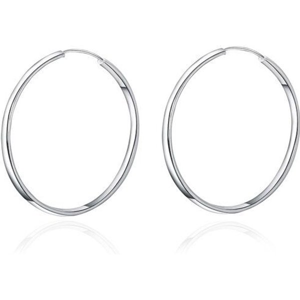 ELEKTROPULLI Coole & Zeitlose, feine Creolen in 8mm - 80mm / 13 Größen