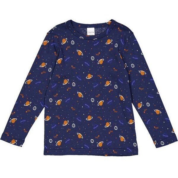 Fred's World by Green Cotton "Green Cotton" T-Shirt Langarm Galaxy