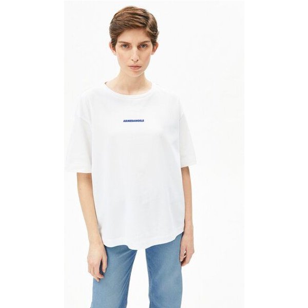 ARMEDANGELS GIANNAA CHAANGE Damen T-Shirt aus recyceltem Baumwoll Mix