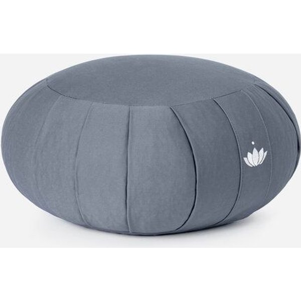 Lotuscrafts Zafu Meditationskissen Zen - Sitzhöhe 15cm - GOTS Zertifiziert