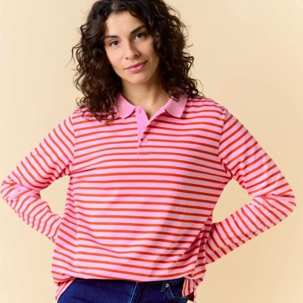 popeia Damen Poloshirt aus Bio-Baumwolle