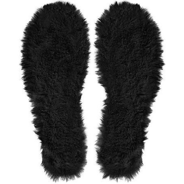 New Orchard Classic Vegan Insole Faux Fur Black, White