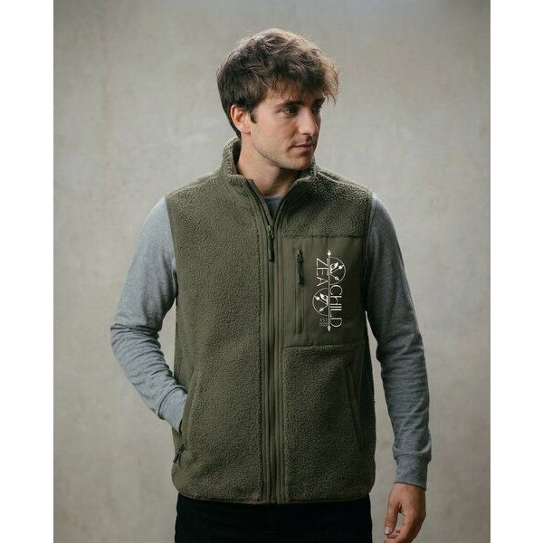 Zeachild Männer EcoSherpa Halfzip Unisex
