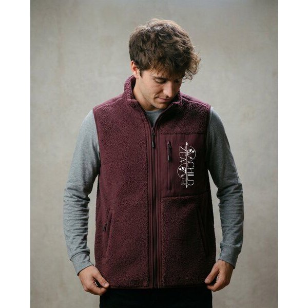 Zeachild Männer EcoSherpa Halfzip Unisex