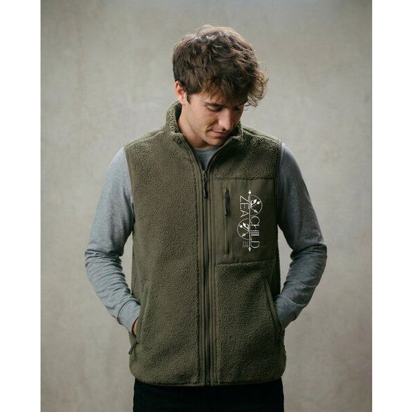 Zeachild Männer EcoSherpa Halfzip Unisex